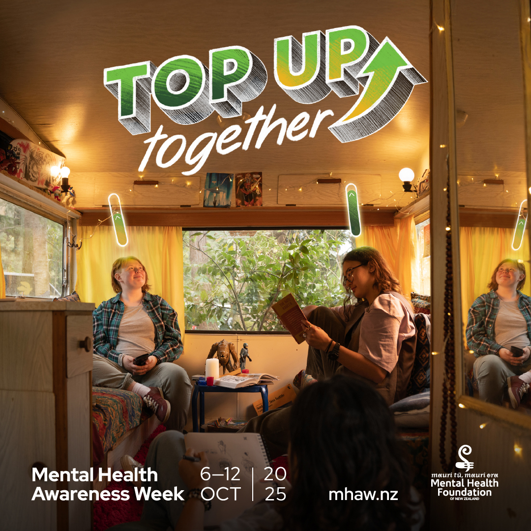Mental Health Awareness Week 2025 - Top Up Together in Aotearoa - Equip